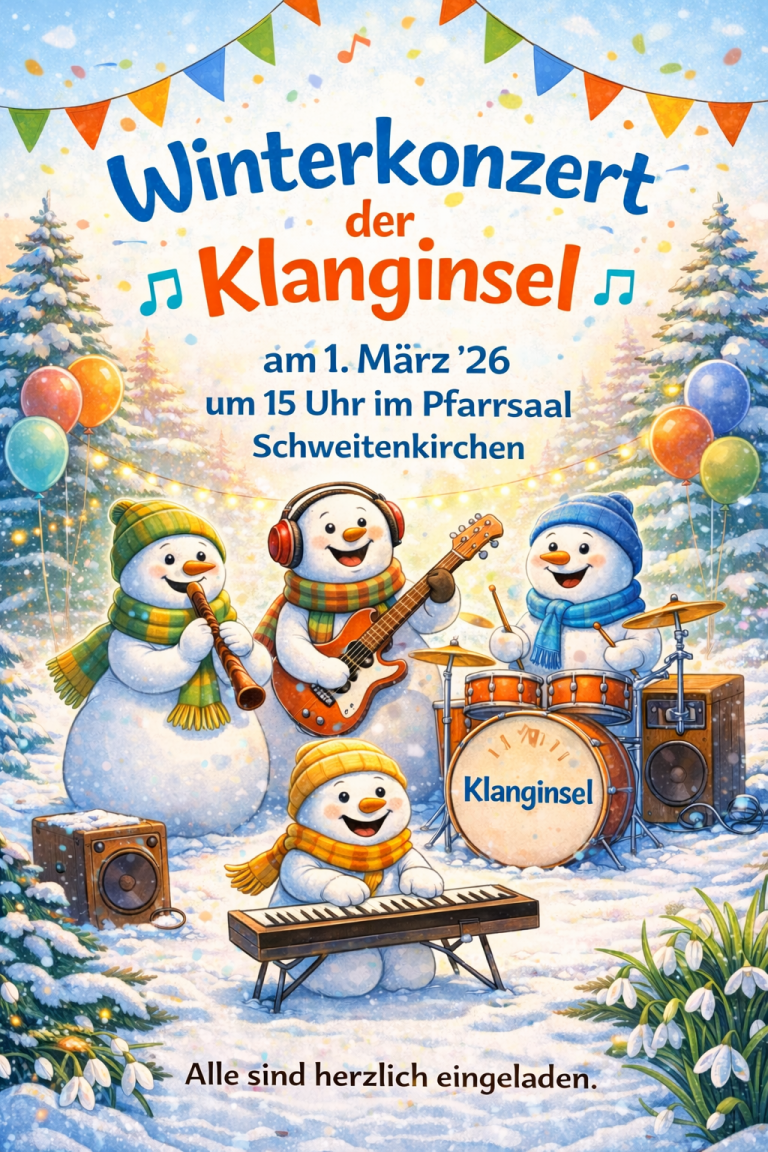 Winterkonzert am 1. März um 15 Uhr